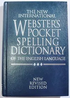 THE NEW INTERNATIONAL WEBSTER´S POCKET SPELLING DICTIONARY OF THE ENGLISH LANGUAGE Precio De Fábrica