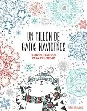 A Buen Precio Un Millon de Gatos Navideños Felinos Festivos para Colorear