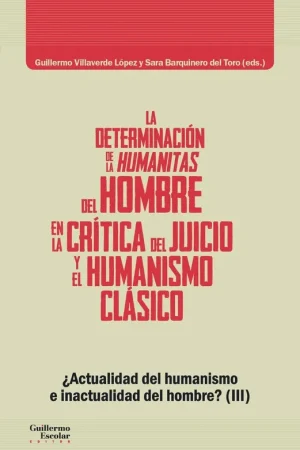 La Determinación de la Humanitas del Hombre en la Crítica del Juicio y en el Hum Promoción Exclusiva