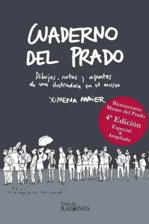 Cuaderno del Prado "Dibujos notas y apuntes de una ilustradora en el museo" Devolución Gratuita