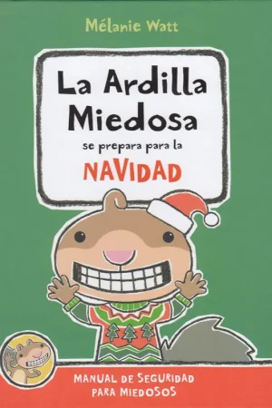 Alta Calidad La ardilla miedosa se prepara para la Navidad "Manual de seguridad para miedosos"