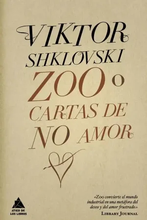 Zoo o cartas de no amor Últimas Unidades