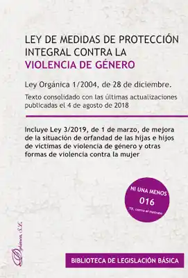 Venta Final Ley orgánica 1/2004, de 28 de diciembre, de medidas de protección integral contra la violencia de género