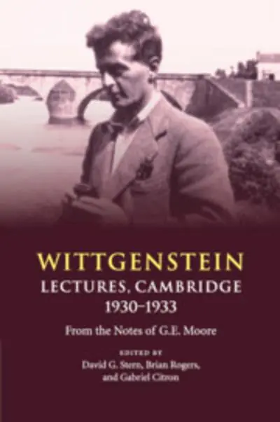 Wittgenstein lectures, Cambridge 1930-1933 Ordena Ya