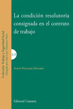 Venta Final La condición resolutoria consignada en el contrato de trabajo